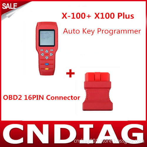 Original X-100+ X100 Plus Auto Key Programmer Plus OBD2 16pin Connector
